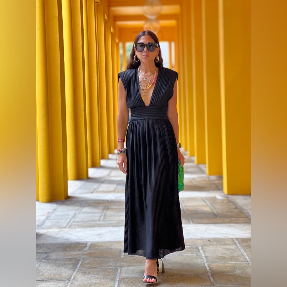 Sabina Musayev BNWT Palomit Dress // Black